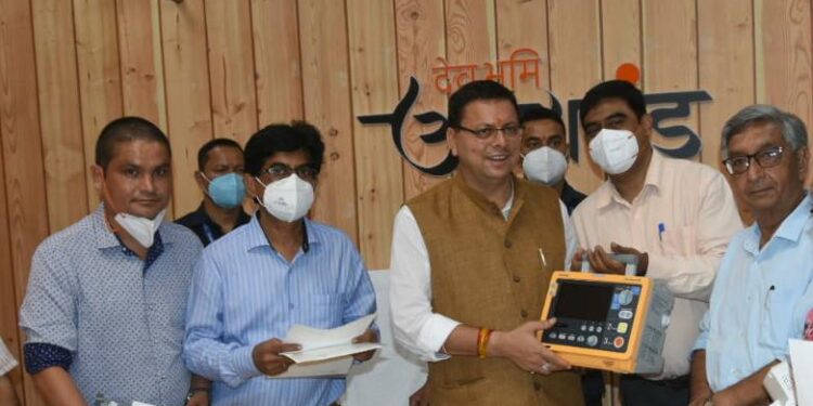 मुख्यमंत्री श्री पुष्कर सिंह धामी से रविवार को मुख्यमंत्री आवास में आई.टी.सी. हरिद्वार के प्रतिनिधिमंडल ने भेंट वार्ता की