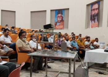 कोरोना के संभावित तीसरी लहर से निबटने के लिए आरोग्य मित्र प्रशिक्षण कार्यशाला का आयोजन