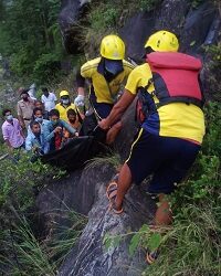 नोला नंदप्रयाग से SDRF ने किया एक व्यक्ति का शव बरामद