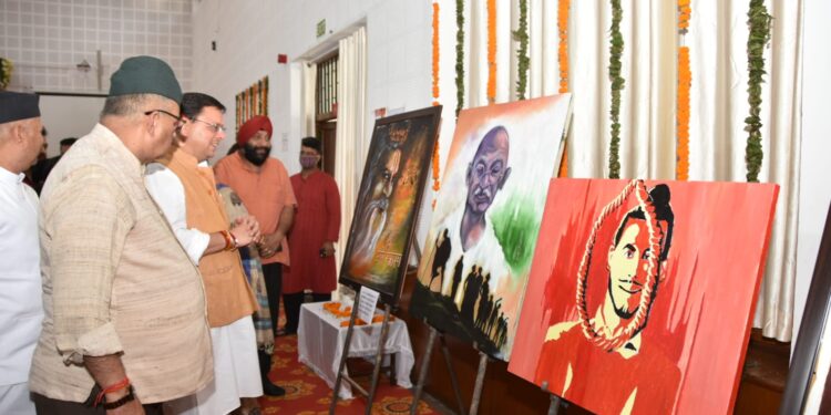 सीएम पुष्कर सिंह धामी  ने आंगनबाङी  बहनों को दी सौगात