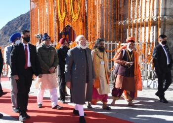 प्रधानमंत्री ने किया 400 करोड़ के केदारनाथ पुनर्निर्माण कार्यों का लोकार्पण तथा शिलान्यास