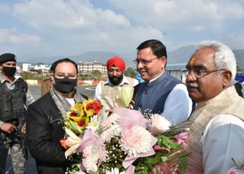 अध्यक्ष श्री जे.पी. नड्डा का उत्तराखण्ड आगमन