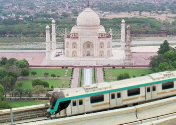 आगरा मेट्रो के स्टेशन कण्ट्रोल रूम का निर्माण कार्य हुआ शुरू