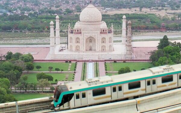 आगरा मेट्रो के स्टेशन कण्ट्रोल रूम का निर्माण कार्य हुआ शुरू