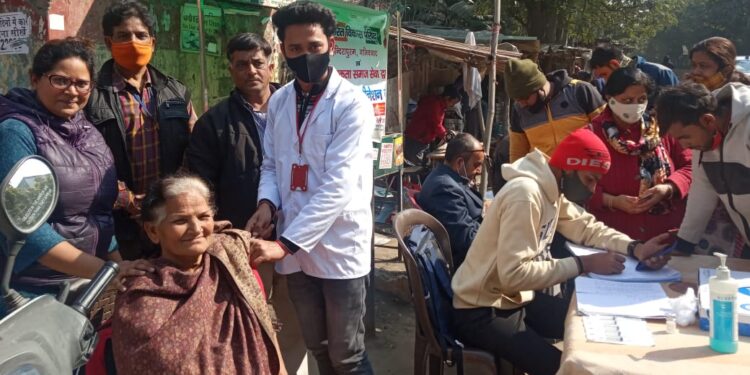 भारत विकास परिषद ग़ाज़िबाद इंदिरापुरम ने आयोजित किया 99वाँ फ्री कोविड वैक्सीनेशन कैम्प