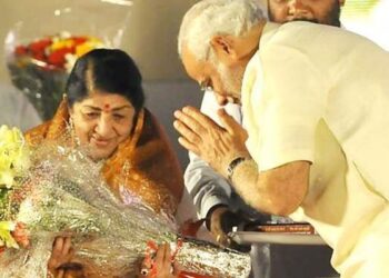 ‘भारत रत्न’ लता मंगेशकर और प्रधानमंत्री नरेन्द्र मोदी – एक विशेष बंधन