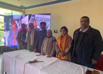 उत्तराखंड के शीर्ष आंदोलनकारियों ने रवीन्द्र जुगरान द्वारा निर्मित वीडीयो पोल पट्टी खोल का किया अनावरण