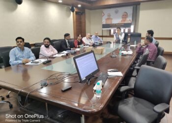 नवनीत सहगल की अध्यक्षता में कृषि विभाग और विश्व बैंक की टीम के साथ बैठक