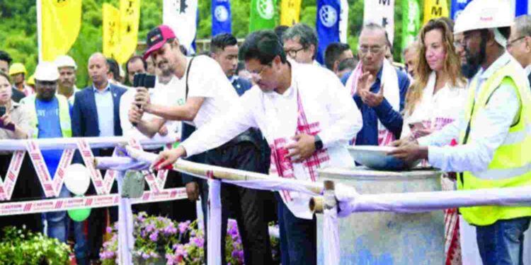 पीए संगमा इंटरनेशनल मेडिकल कॉलेज एवं हॉस्पिटल की नींव सीएम कॉनराड संगमा एवं रोंडा वेटेरे ने रखी